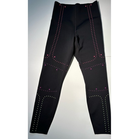 Nike DRI-FIT Womens Black Leggings SZ M - Picture 1 of 8